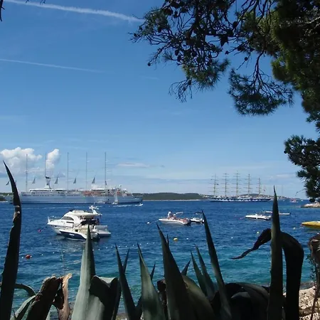Studio In Hvar Town With Sea View, Loggia, Air Conditioning, Wi-fi